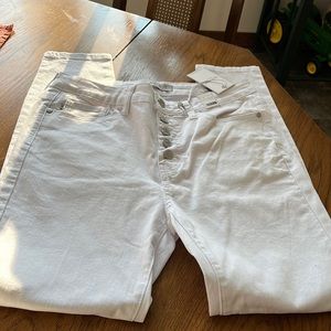 Judy Blue White Skinny Jeans